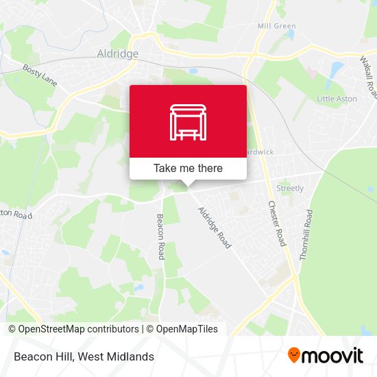 Beacon Hill map