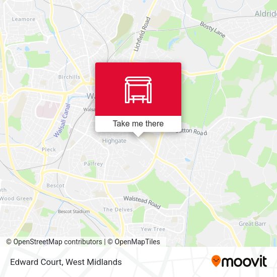 Edward Court map