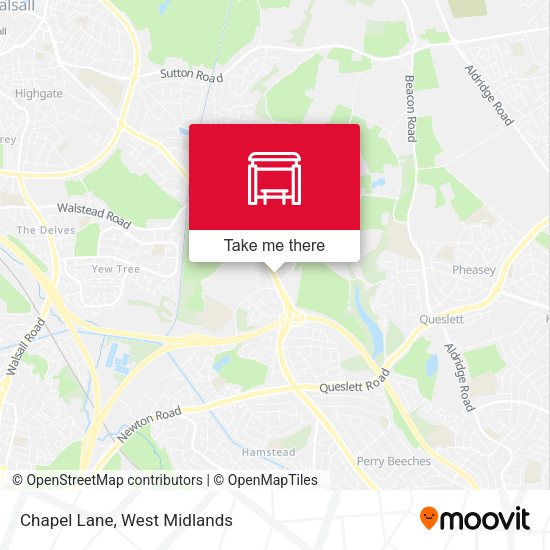 Chapel Lane map
