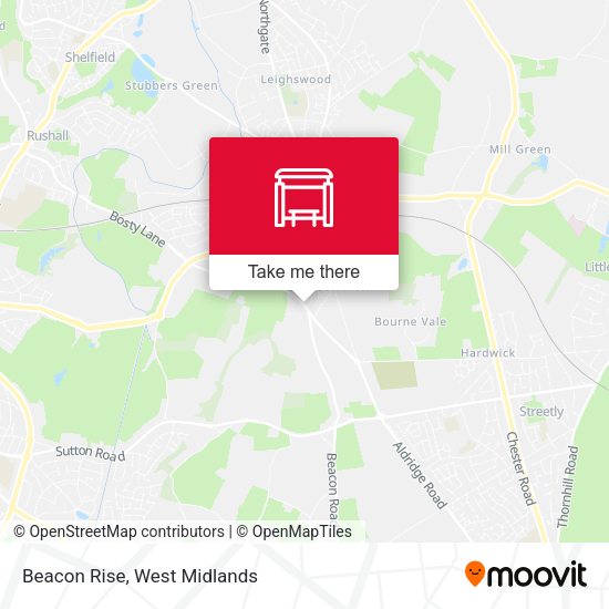 Beacon Rise map