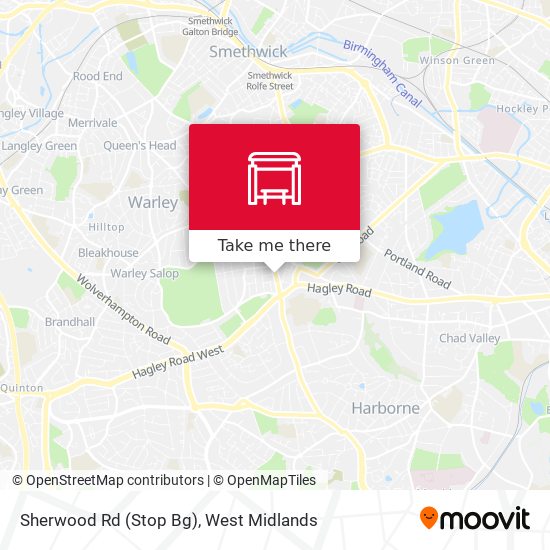 Sherwood Rd (Stop Bg) map