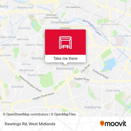 Rawlings Rd map