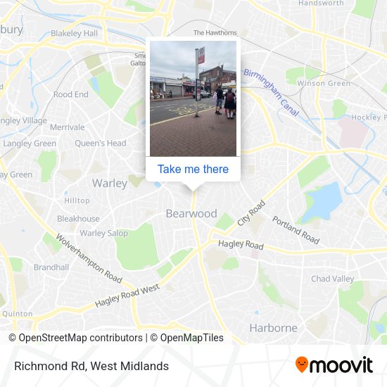 Richmond Rd map