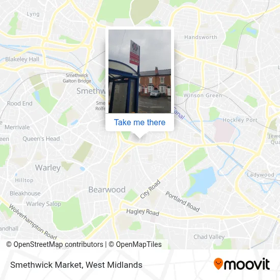 Smethwick Market map