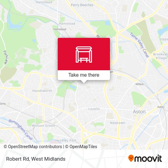 Robert Rd map