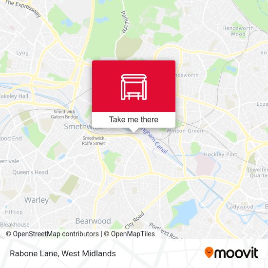 Rabone Lane map