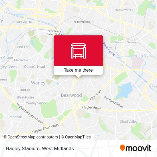 Hadley Stadium map