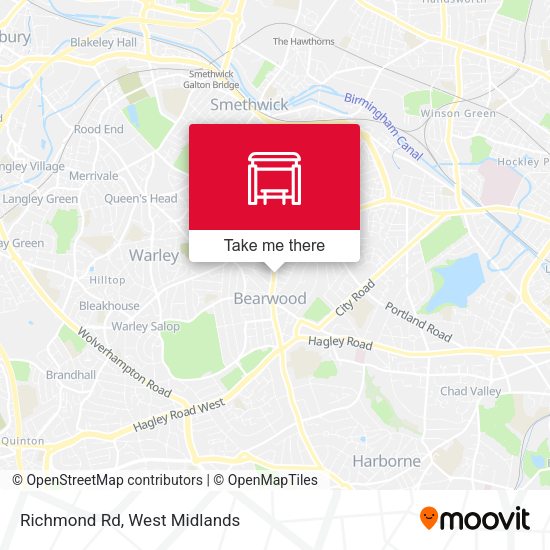 Richmond Rd map