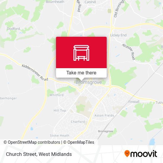 Church Street map
