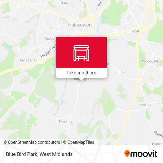 Blue Bird Park map