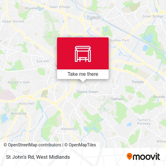 St John's Rd map