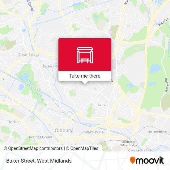 Baker Street map