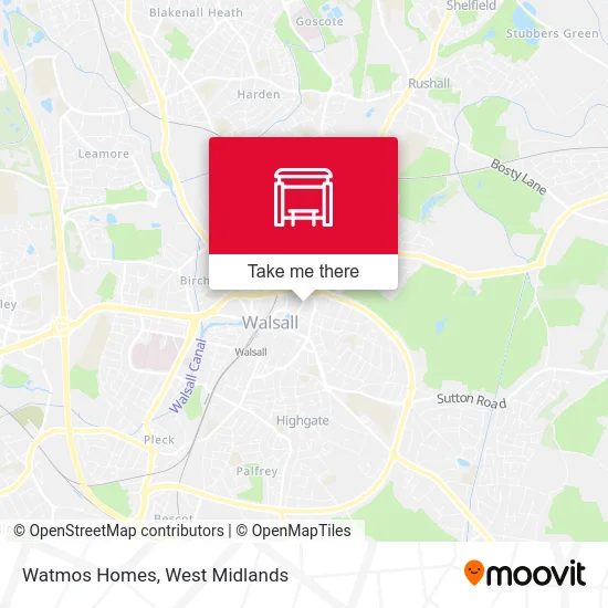 Watmos Homes map