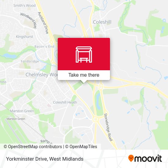 Yorkminster Drive map