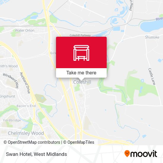 Swan Hotel map