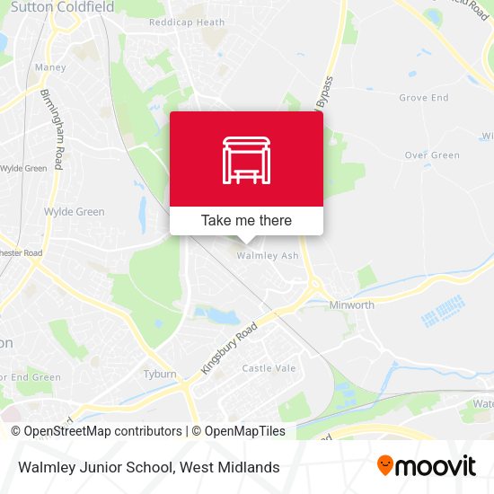 Walmley Junior School map