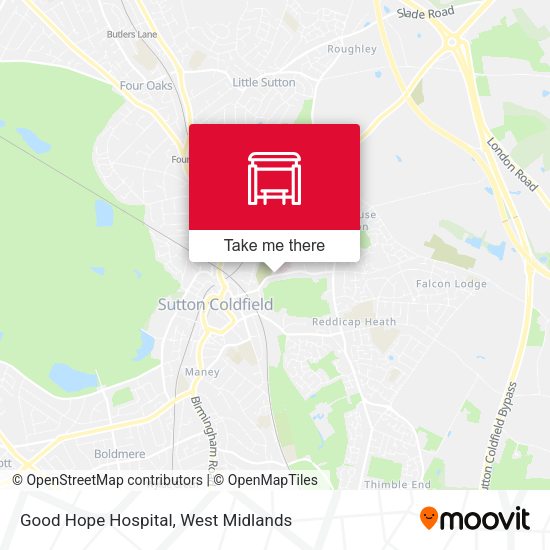 Good Hope Hospital map