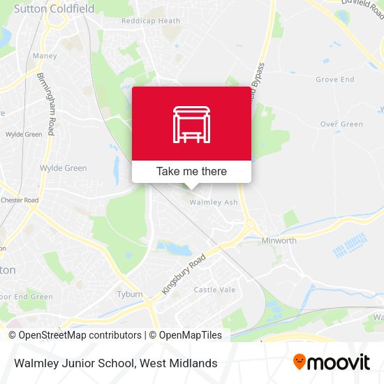 Walmley Junior School map