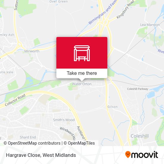 Hargrave Close map