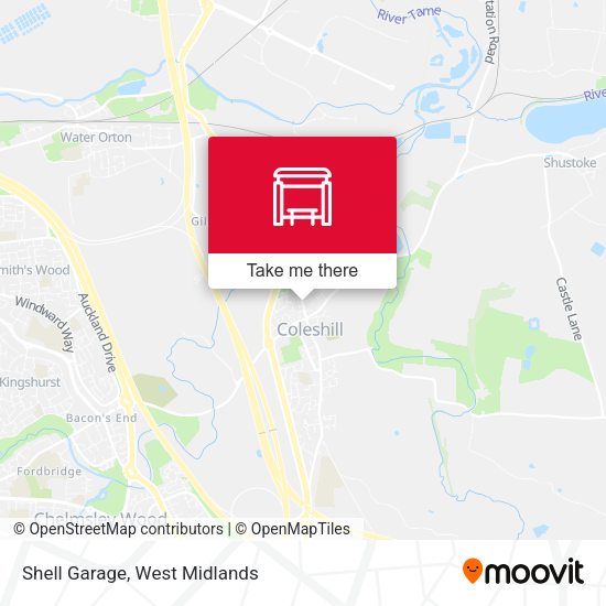 Shell Garage map