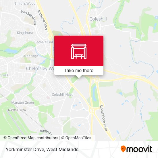 Yorkminster Drive map