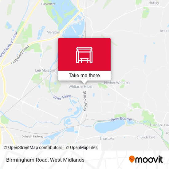 Birmingham Road map