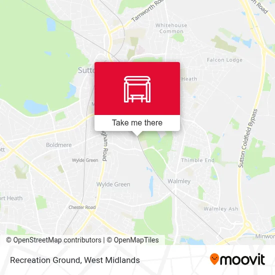 Recreation Ground map