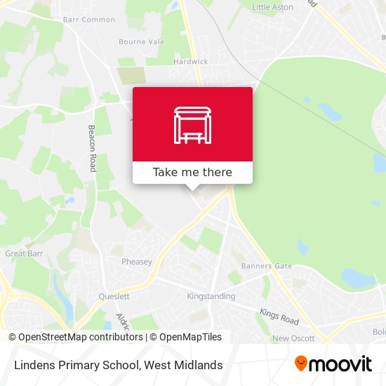 Lindens Primary School map