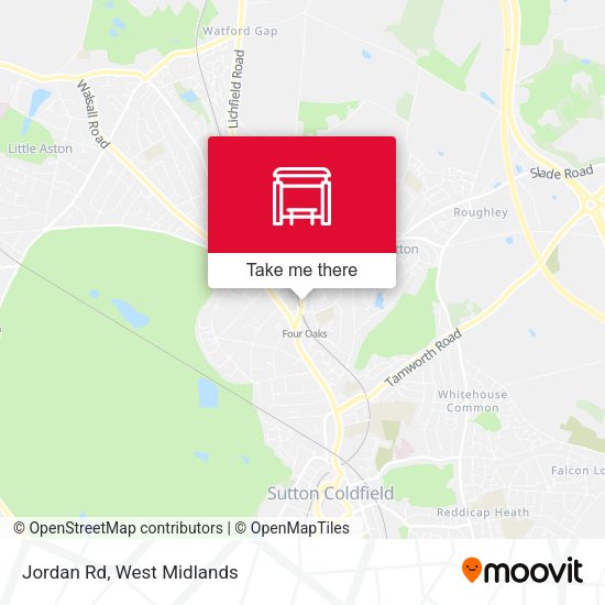 Jordan Rd map