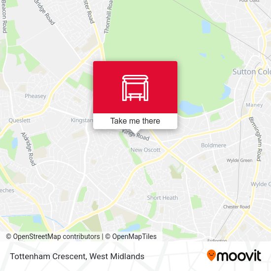 Tottenham Crescent map