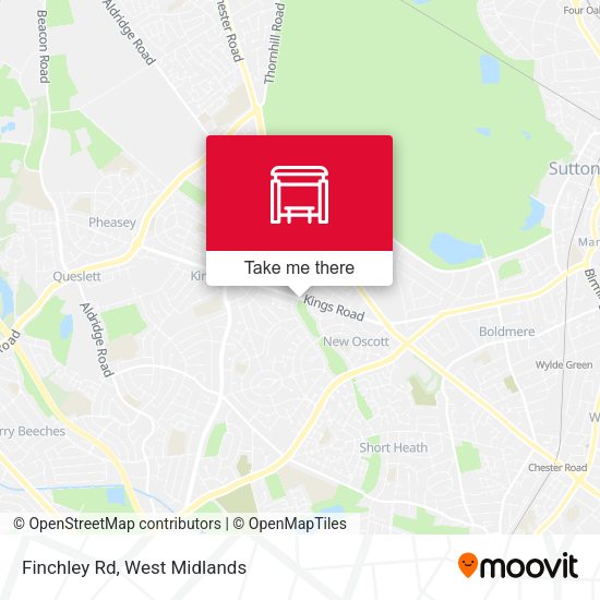 Finchley Rd map