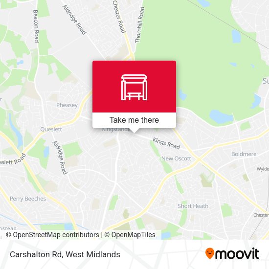 Carshalton Rd map