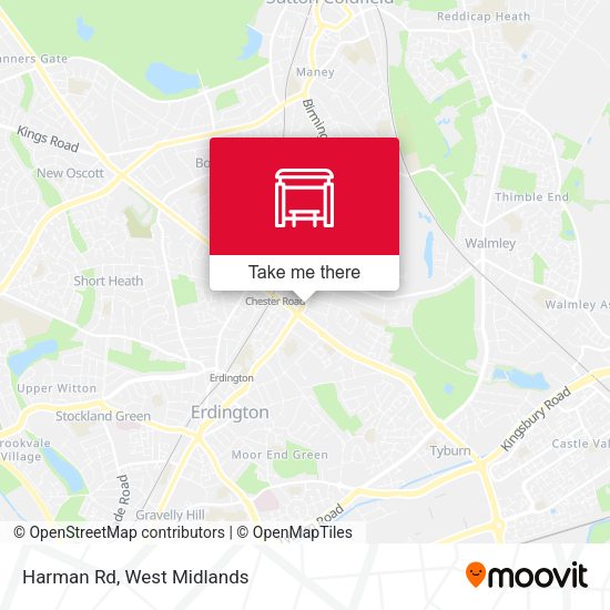Harman Rd map