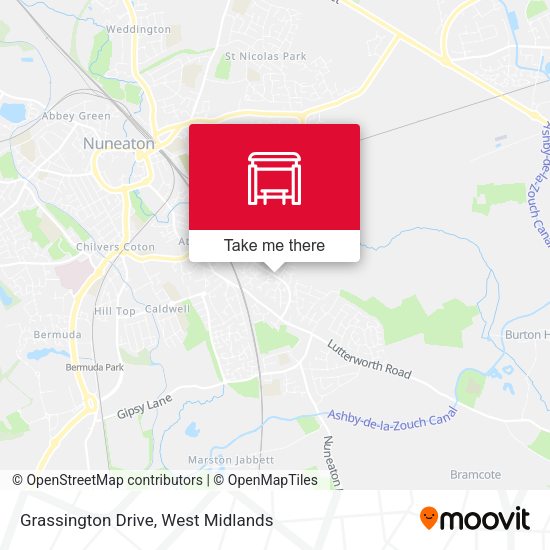 Grassington Drive map