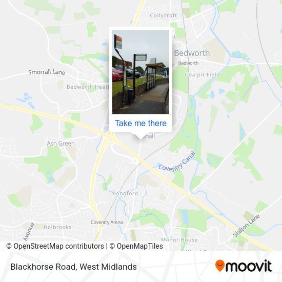 Blackhorse Road map