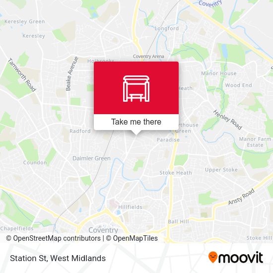 Station St map