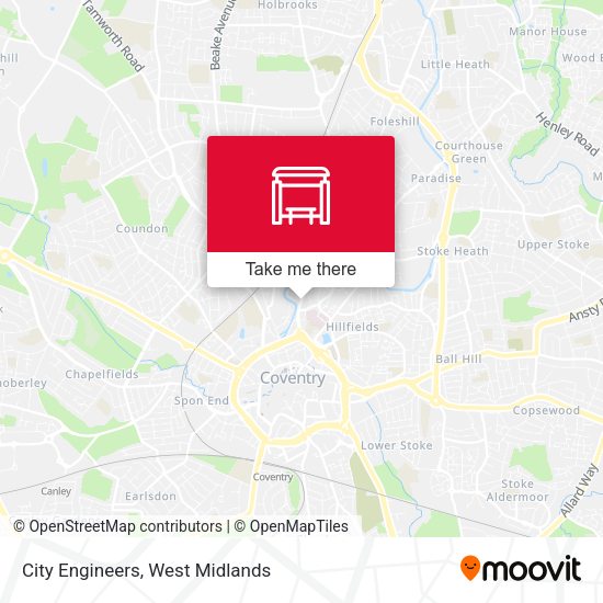City Engineers map