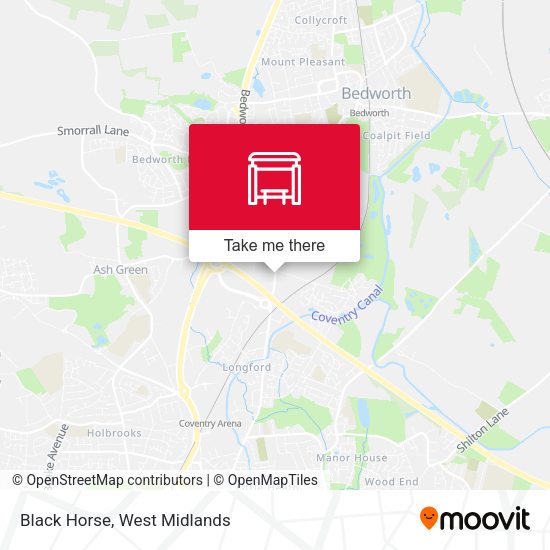 Black Horse map