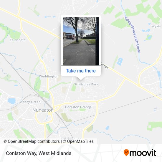 Coniston Way map