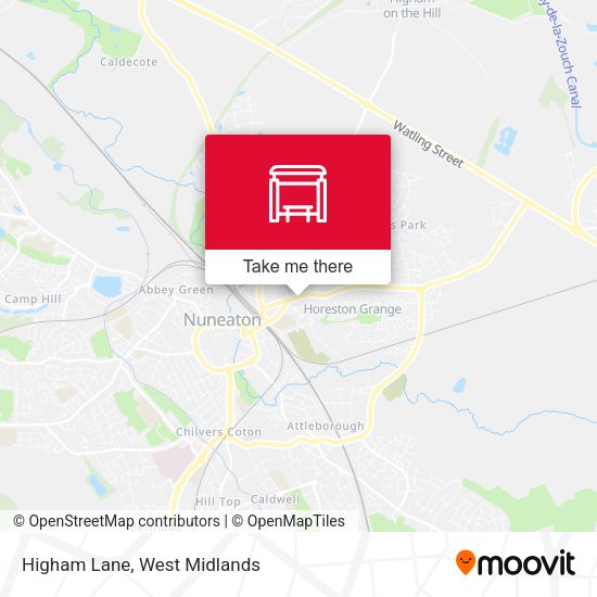 Higham Lane map