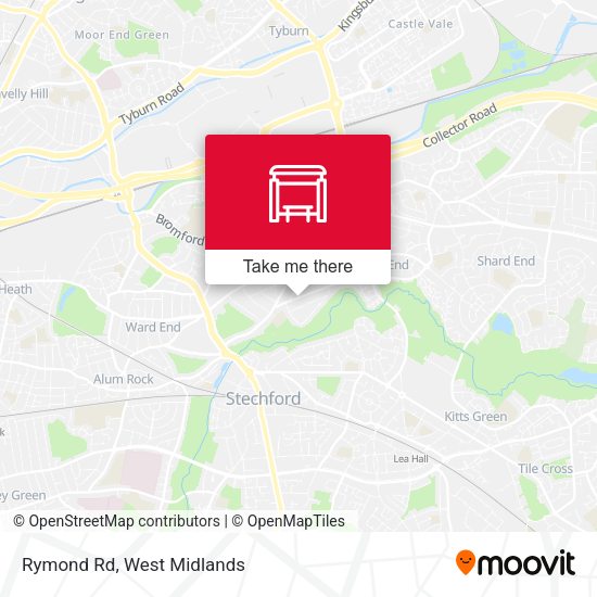 Rymond Rd map