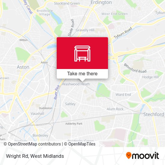 Wright Rd map