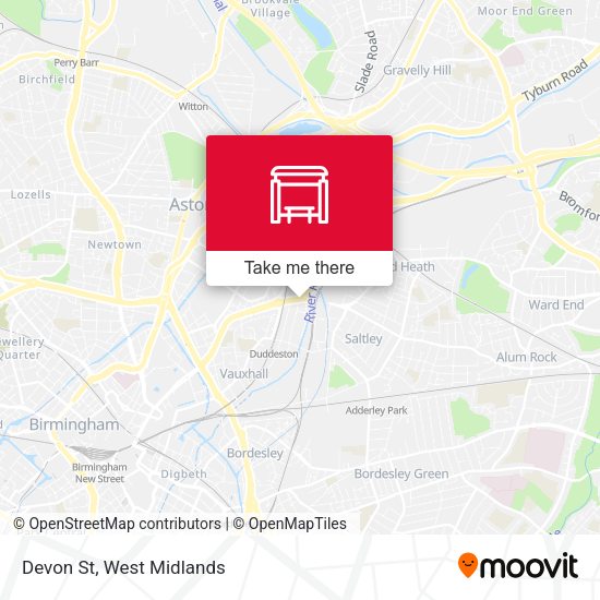 Devon St map