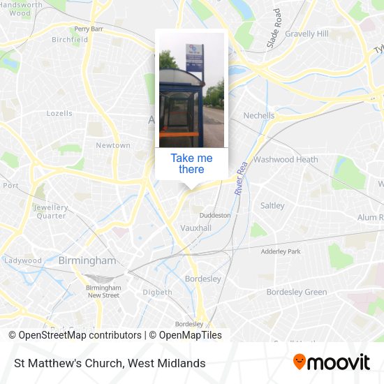 St Matthew's Church map