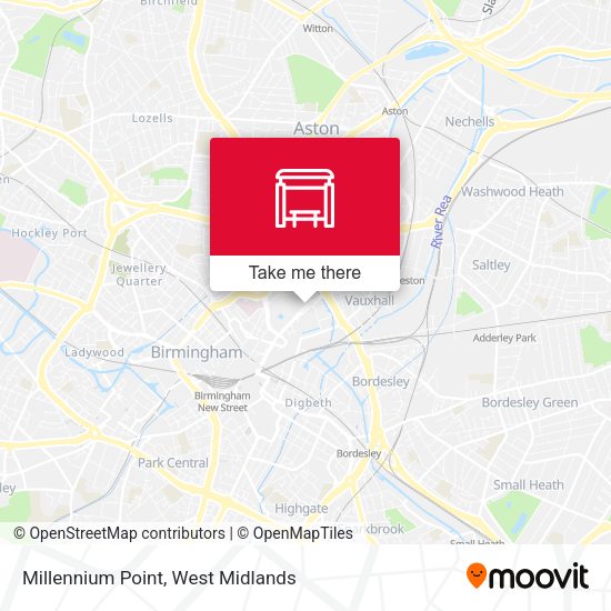 Millennium Point map