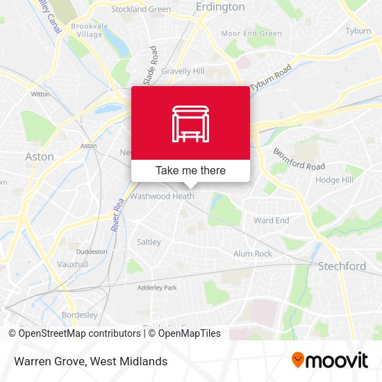 Warren Grove map