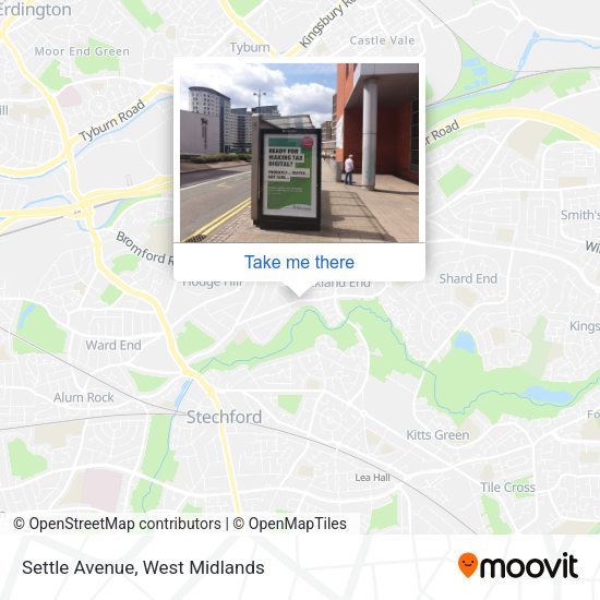 Settle Avenue map