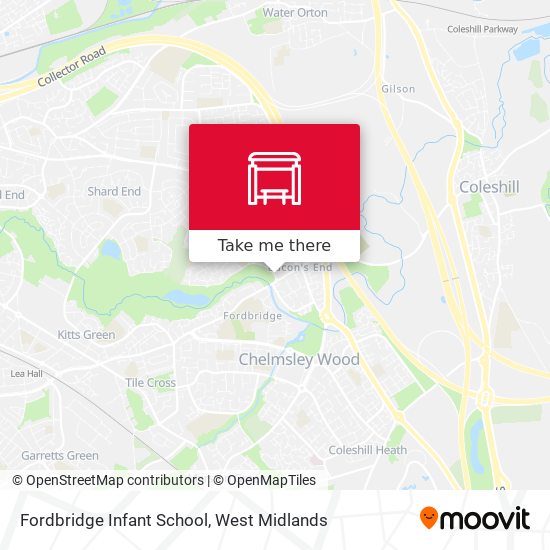 Fordbridge Infant School map