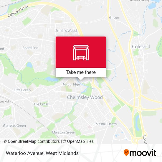 Waterloo Avenue map