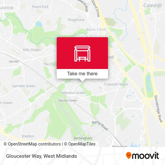 Gloucester Way map